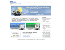 Tablet Screenshot of dealsynergy.com